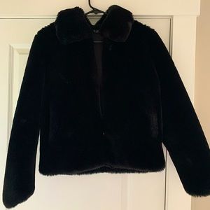 John Galt Brandy Melville Fluffly Bomber